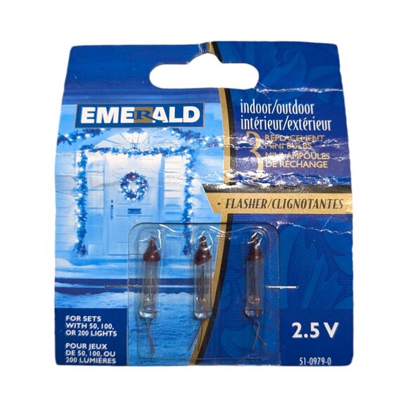 Lot of 5 Vintage Replacement Christmas Light Bulbs - Multi Color, NOS - Picture 2 of 4